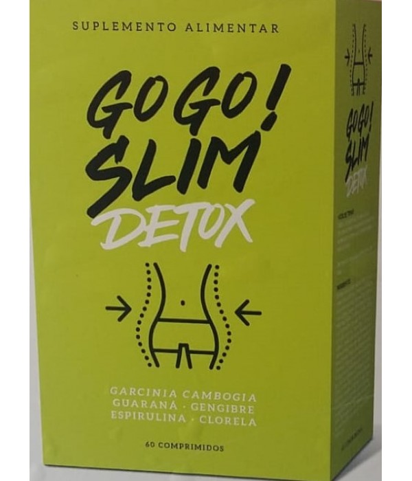 Go Go Slim Detox - 60 Comprimidos